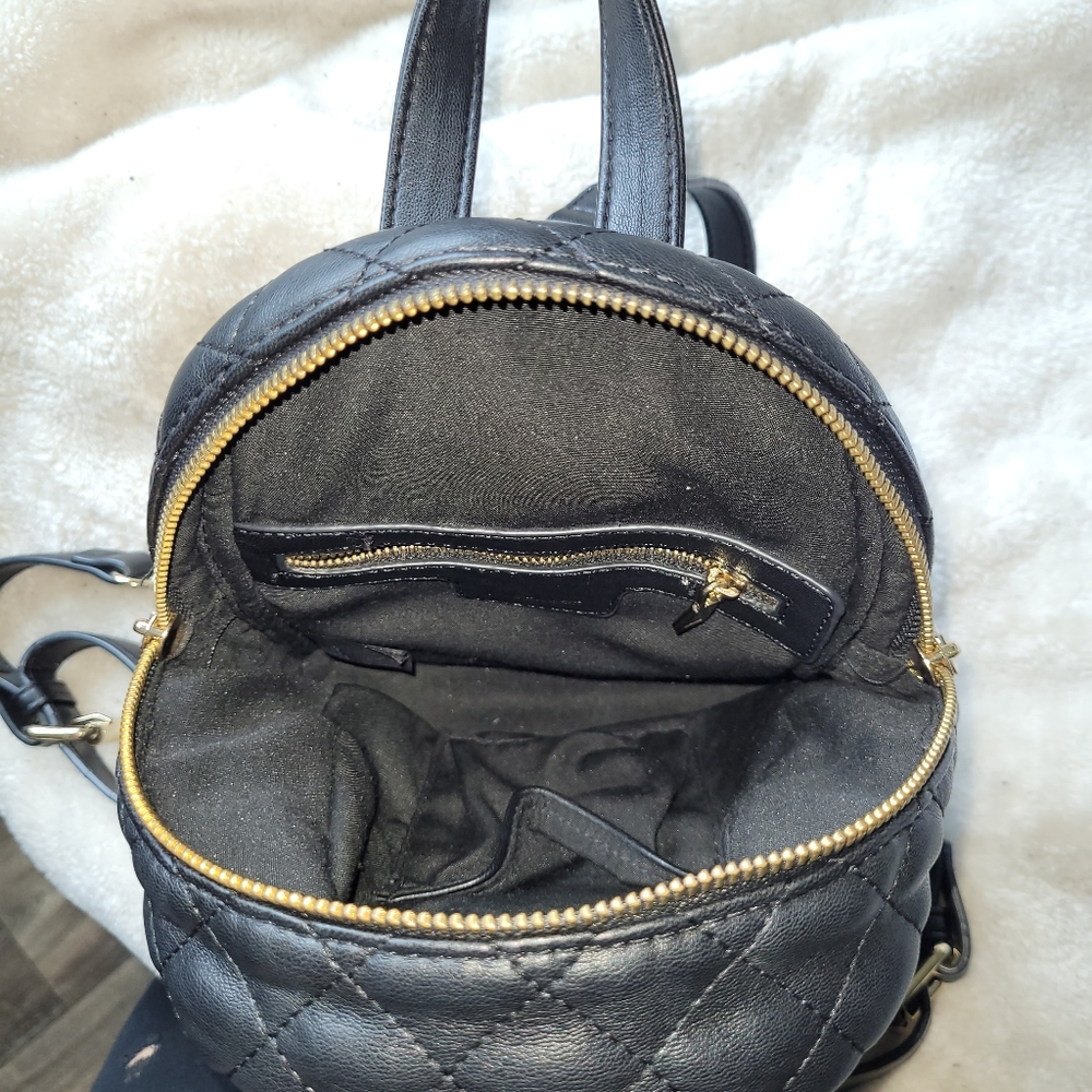 Black Mini Backpack - Picture 5 of 8